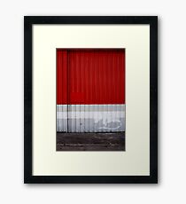 Garage Framed Print