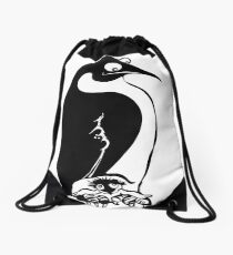Penguin Drawstring Bag