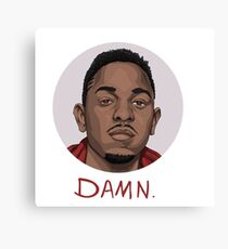 Kendrick Lamar - DAMN. Canvas Print