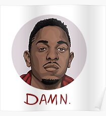 Kendrick Lamar - DAMN. Poster