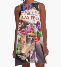 Las Vegas addicted A-Line Dress