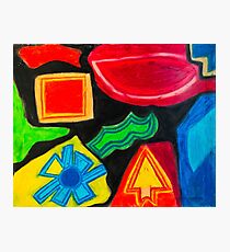 Abstract Graffiti Photographic Print