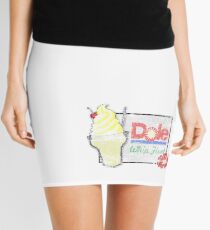 Dole Whip Float (DISTRESSED) Mini Skirt