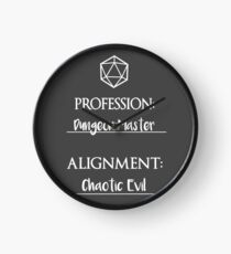 Reloj Dungeon masters are chaotic evil