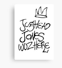 Jughead Jones Wuz Here Leinwanddruck