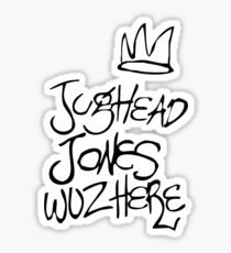 Jughead Jones Wuz Here Sticker