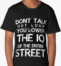 Sherlock - Don't Talk Out Loud... Long T-Shirt
