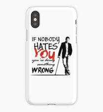Dr House - If Nobody Hates You... iPhone Case