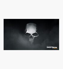 tom clancy's ghost recon wildlands Skull logo Photographic Print