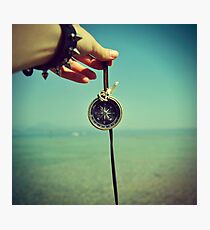 Compass Photographic Print