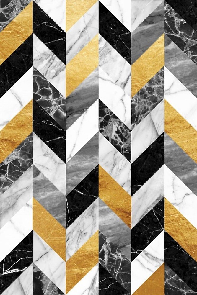 "Geometric marble print" by ellie4132 Redbubble