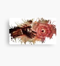 Fullmetal alchemist edwar hand splatter Canvas Print
