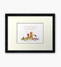 Little Prince Framed Print