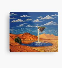 Desolate Cascade Metal Print