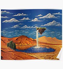 Desolate Cascade Poster