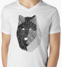 Wolf Mask Men's V-Neck T-Shirt