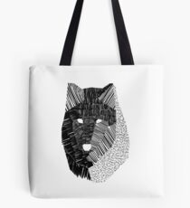 Wolf Mask Tote Bag