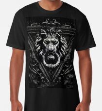 Gothic Lion Schwarz Longshirt
