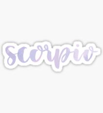 Scorpio Sticker