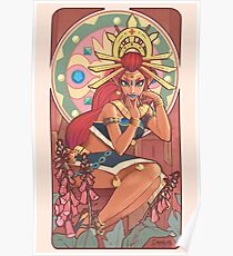 Nouveau Gerudo Chief Riju Poster