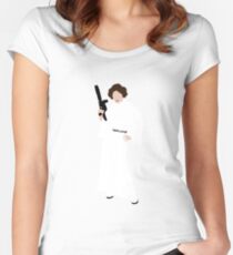 Princess Leia Women's Fitted Scoop T-Shirt