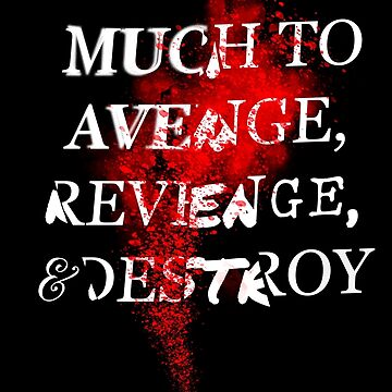 Avenge or Revenge?