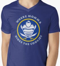 Where Momma Hides the Cookies Men's V-Neck T-Shirt