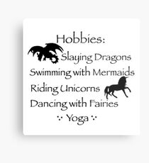 Hobbies Metal Print