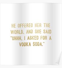 Wodka-Soda Poster