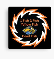 Komets Walleye Playoffs Canvas Print