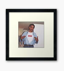 Young Obama Framed Print