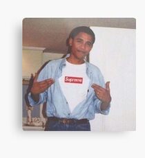 Young Obama Metal Print