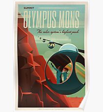 SpaceX Mars Colonization and Tourism Association: Olympus Mons Poster