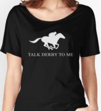 Gespräch Derby zu mir lustiges T-Shirt Baggyfit T-Shirt