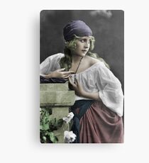 Gypsy Girl Metal Print