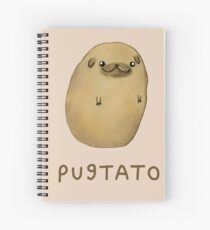 Pugtato Spiral Notebook