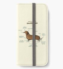 Anatomy of a Dachshund iPhone Wallet/Case/Skin