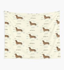 Anatomy of a Dachshund Tapestry