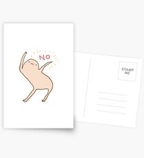Honest Blob Says No Postcards