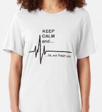 Not that calm Slim Fit T-Shirt