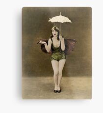 Victorian Circus Performer Metal Print