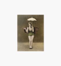 Victorian Circus Performer Art Board