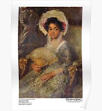Portrait of a Young Black Woman Poster