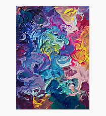 Rainbow Flow Abstraktion Fotodruck