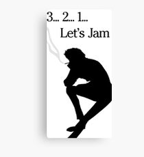 Cowboy Bebop - Lets Jam Canvas Print