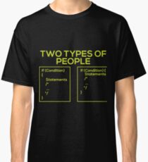 Programming Types of People Classic T-Shirt