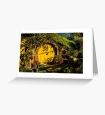 Sam Gamgee's House, Hobiton, Rotorua, New Zealand Greeting Card