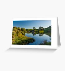 Hobiton, Rotorua, New Zealand Greeting Card