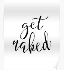Get Naked Poster