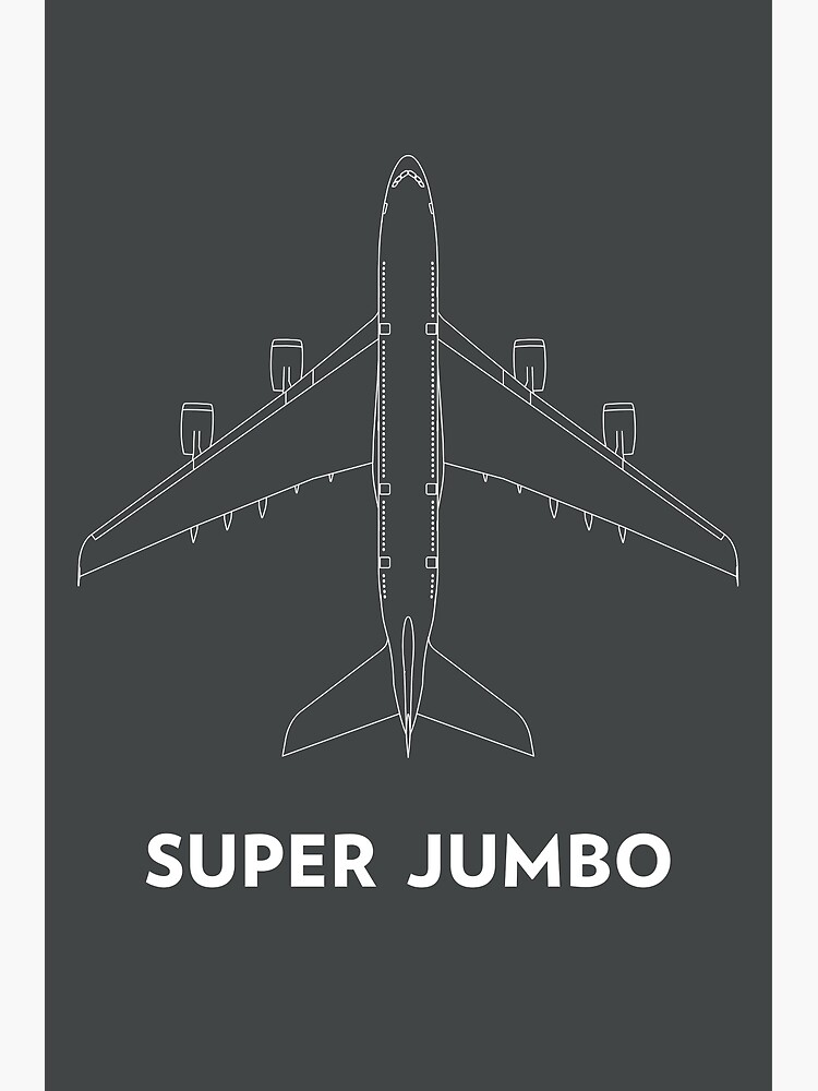 Super Jumbo Airbus A380 by untitledstory